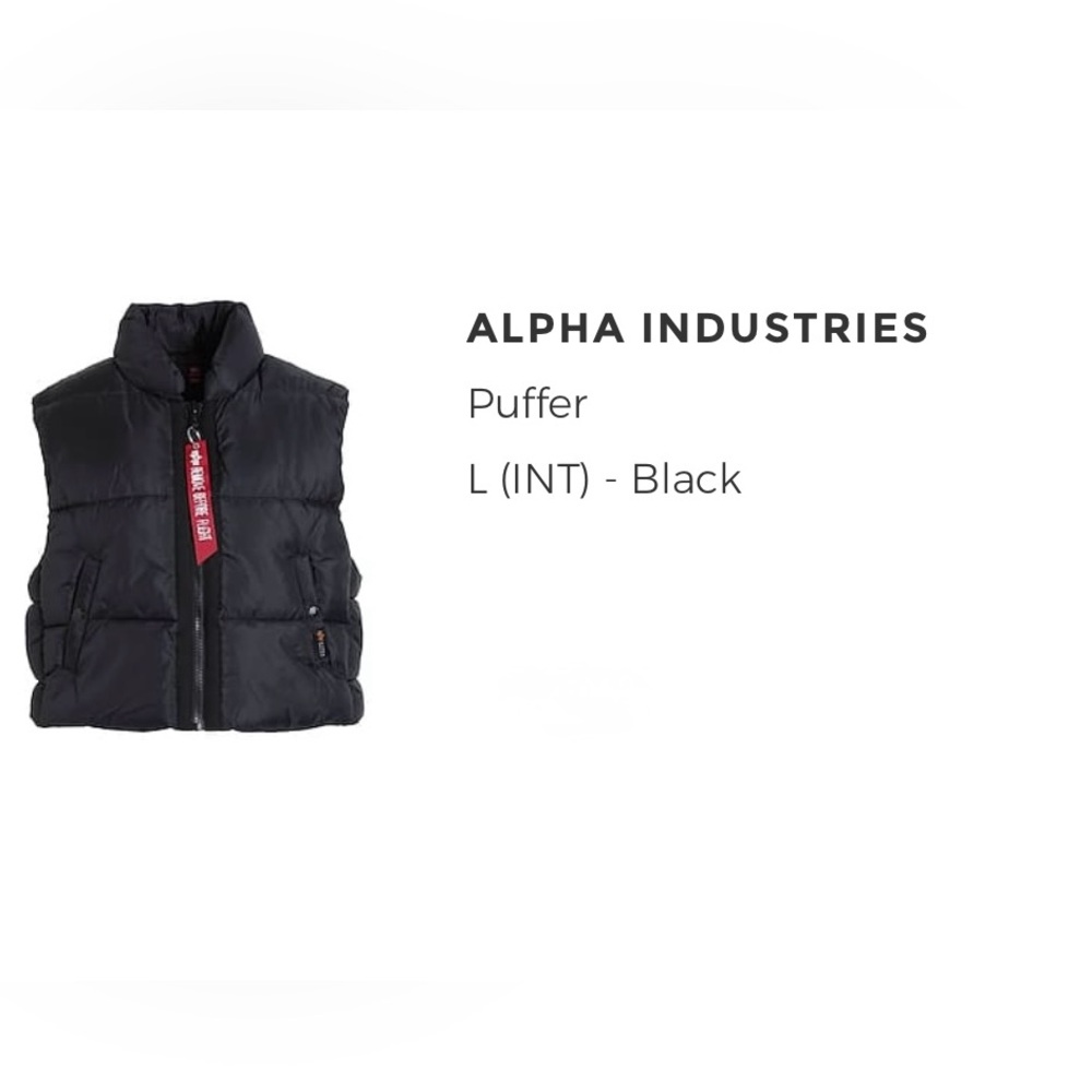 Alpha Industries Black Winter Accessories Collection